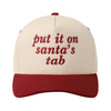 Red Put It On Santa's Baseball Cap