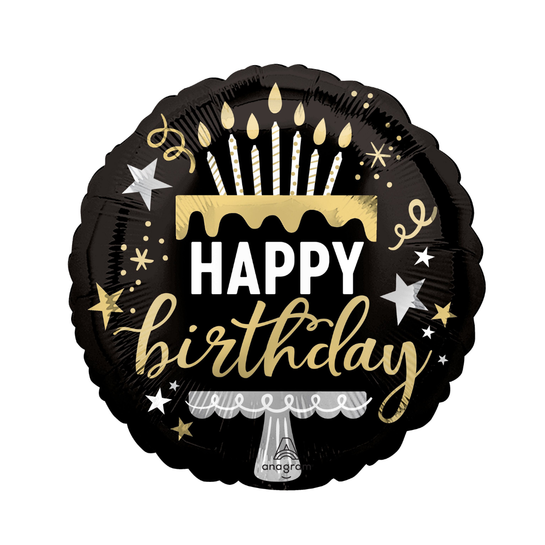 Happy Birthday Cake Balloon