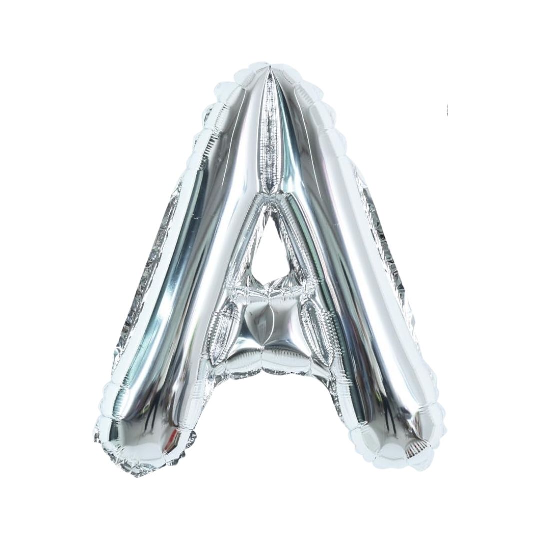 Silver Mylar Letter