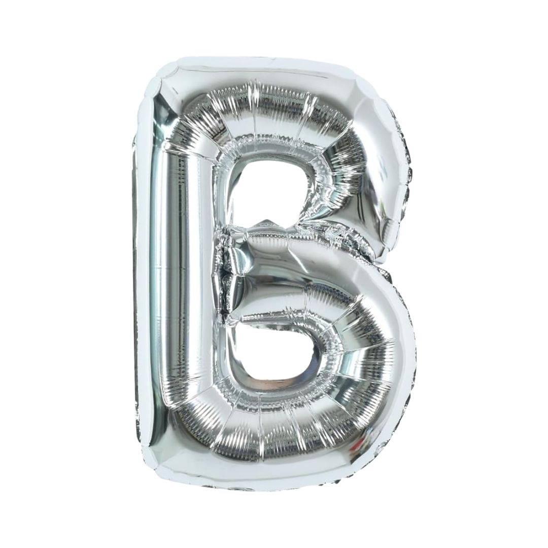 Silver Mylar Letter