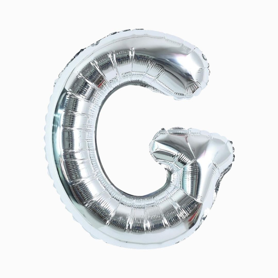 Silver Mylar Letter
