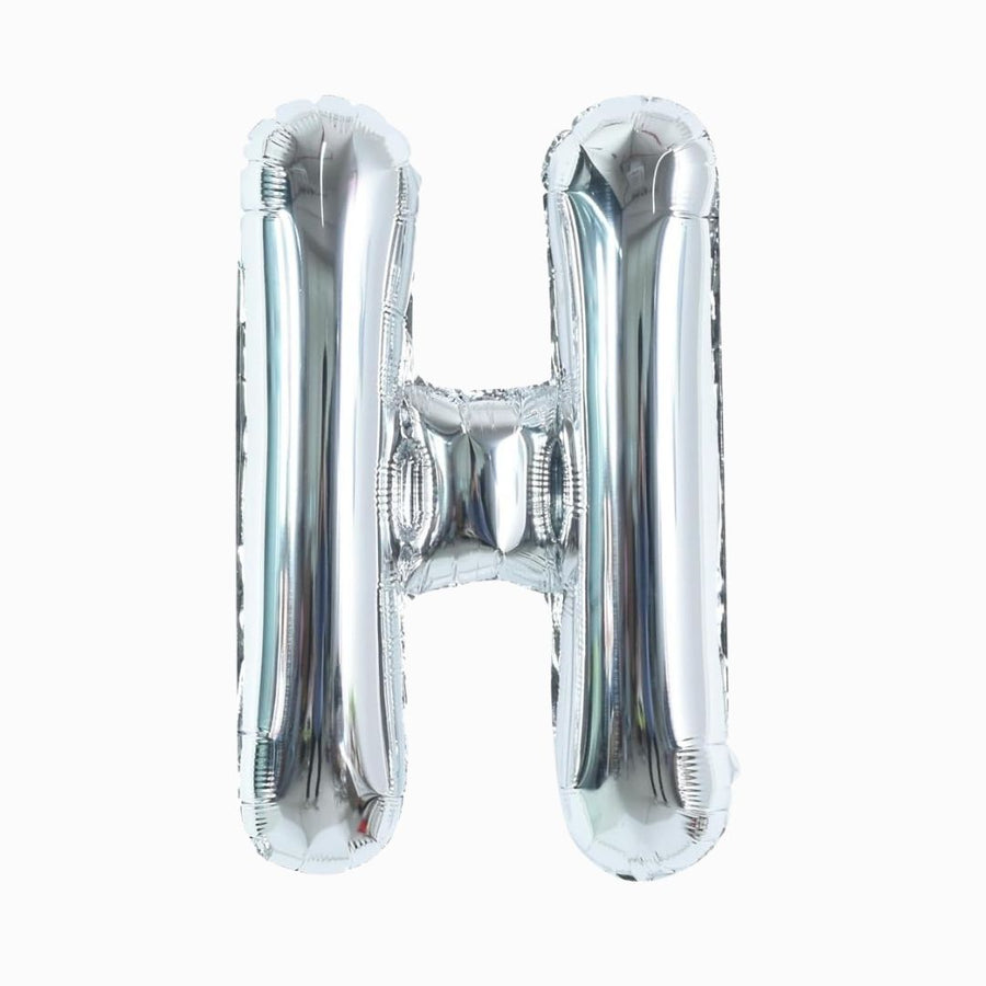 Silver Mylar Letter