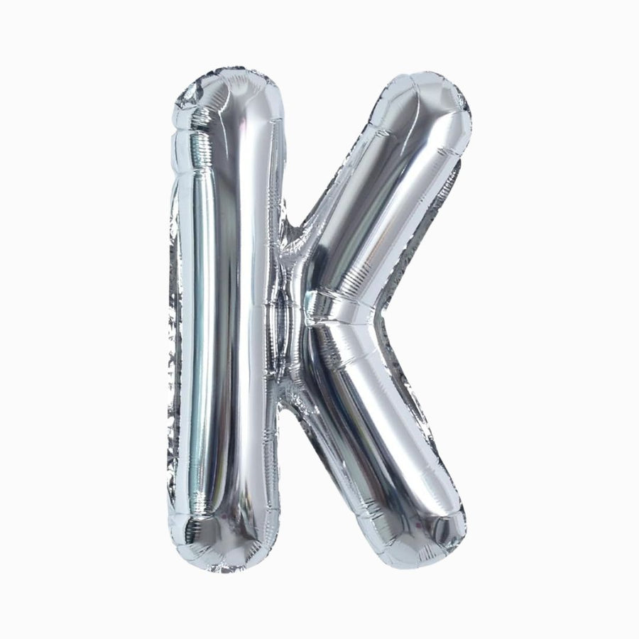 Silver Mylar Letter