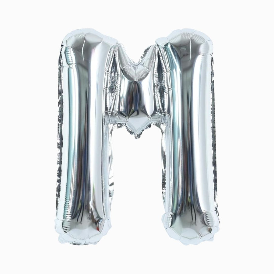 Silver Mylar Letter