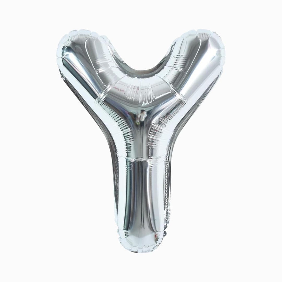 Silver Mylar Letter