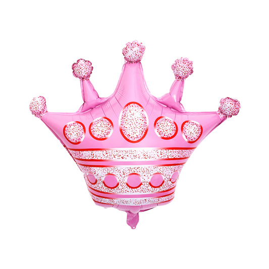Pink Crown Balloon