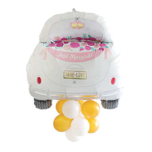 Just Married Car Balloon