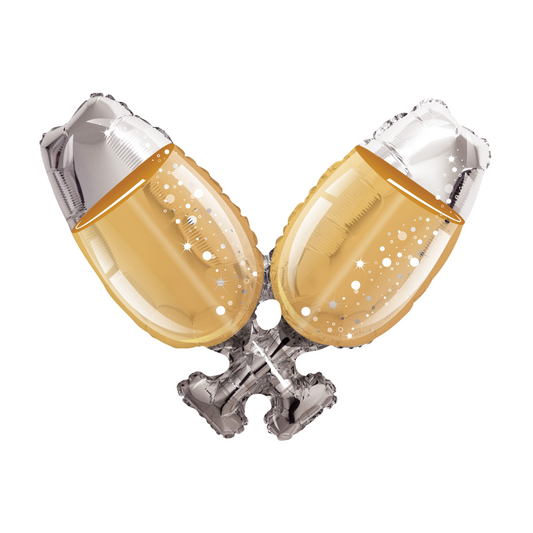 Champagne Glasses Balloon
