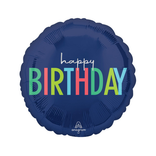 Modern Birthday Balloon