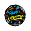 Birthday Spray Graffiti Balloon