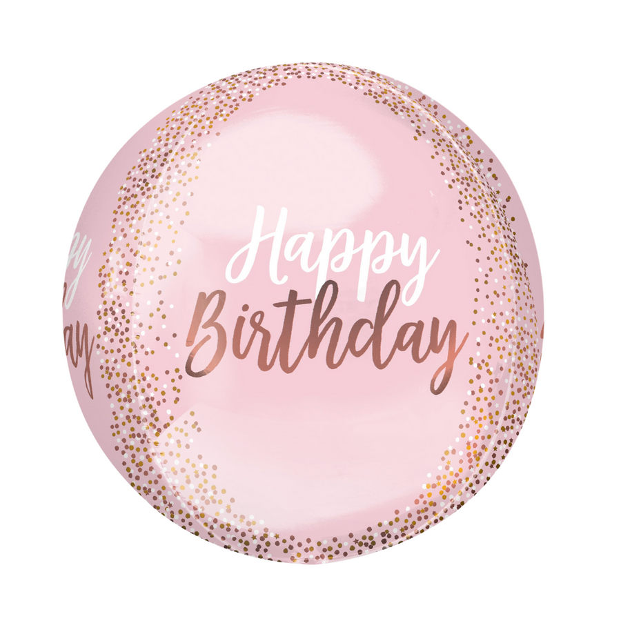 Blush Birthday Balloon