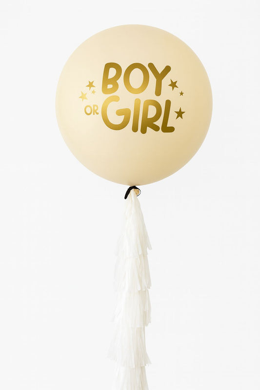 Jumbo Gender Reveal Neutral Balloon