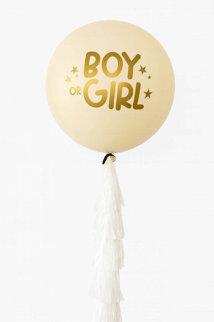 Jumbo Gender Reveal Neutral Balloon