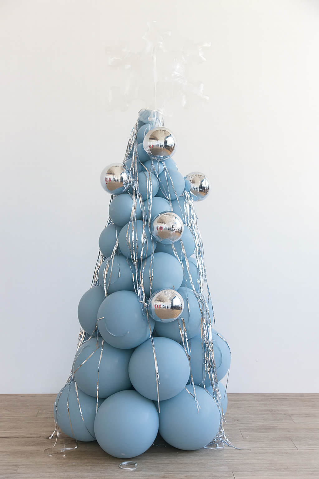 Snowflake-Topped Bubble Tree