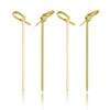 Party Disposable Knotted Bamboo Appetizer Picks - Asst Sizes