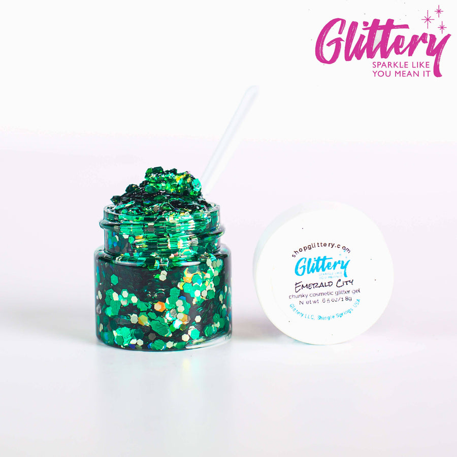 Face & Body Glitter Gels