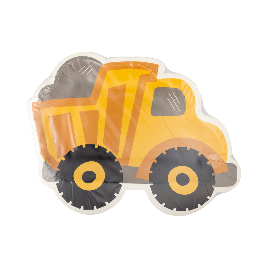 PLCON40 - Construction Dump Truck Shaped Plate