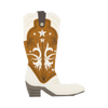 PLBCW38 - Cowboy Boot Shaped Guest Napkin
