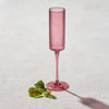 Vikko Decor - Malibu, Ribbed Glass, Plum