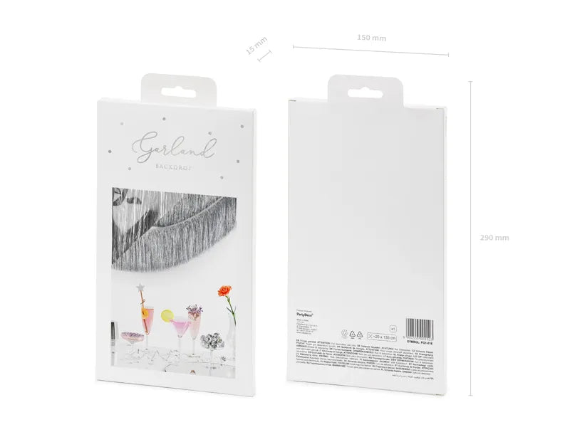Garland Fringe Silver