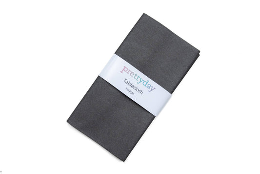 Black Paper Party Tablecloth