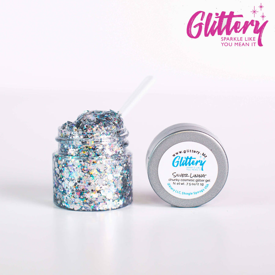 Face & Body Glitter Gels