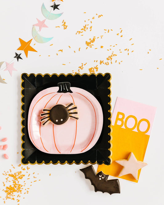 HNT843 - Happy Haunting Boo Napkins