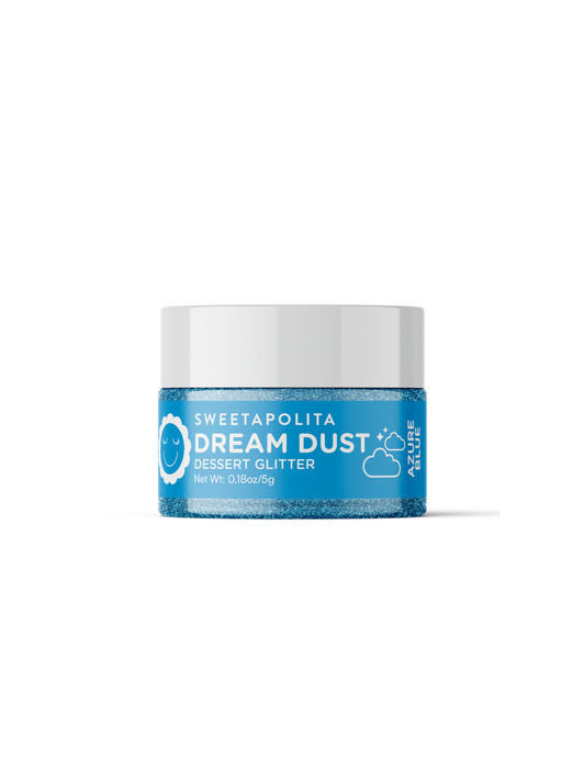 Azure Blue Drink Glitter