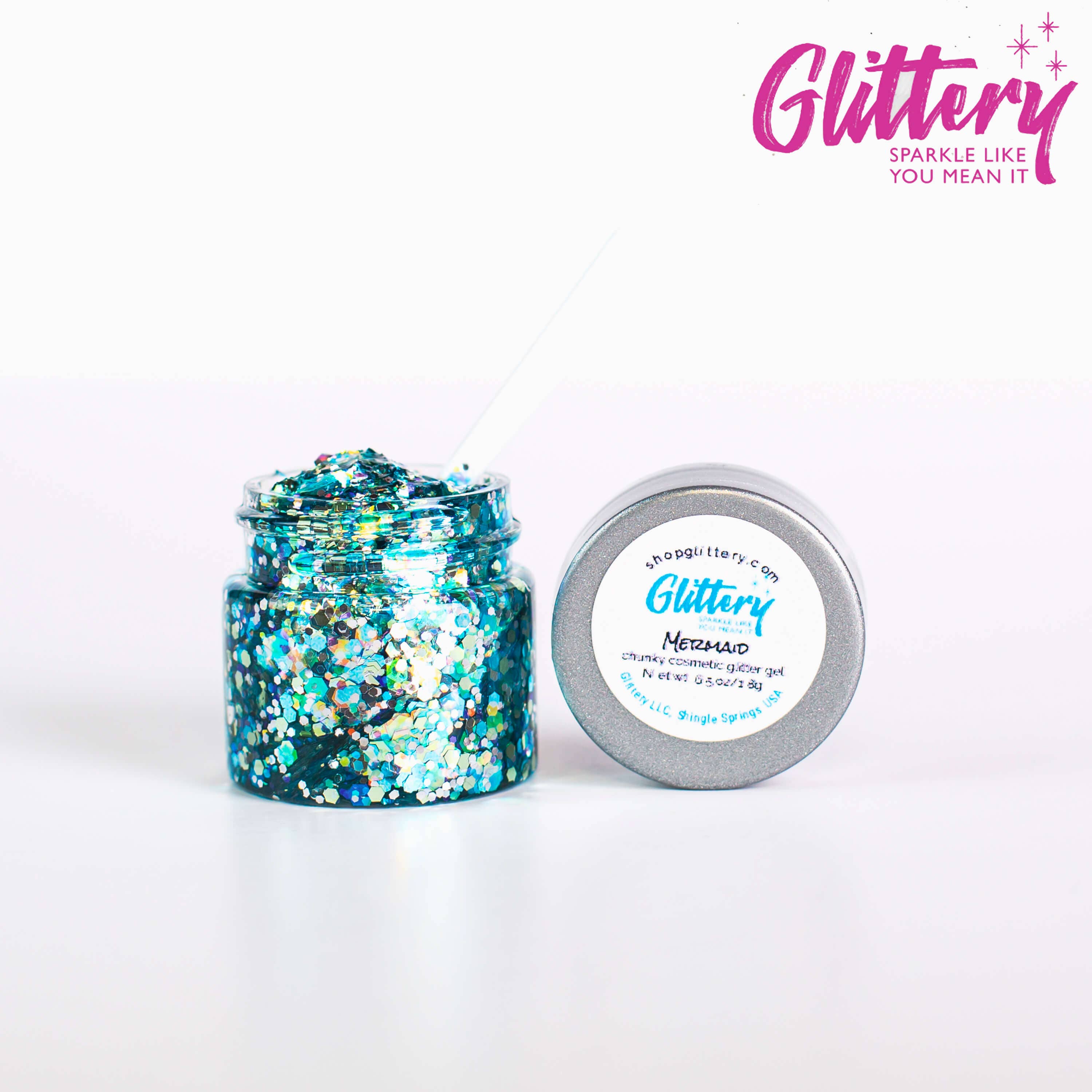 Glittery Glitter Gels-Face body glitter gel
