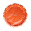 FAL1242 - Falloween Rust Scalloped Round 10" Paper Plate