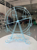 Blue Cupcake Ferris Wheel