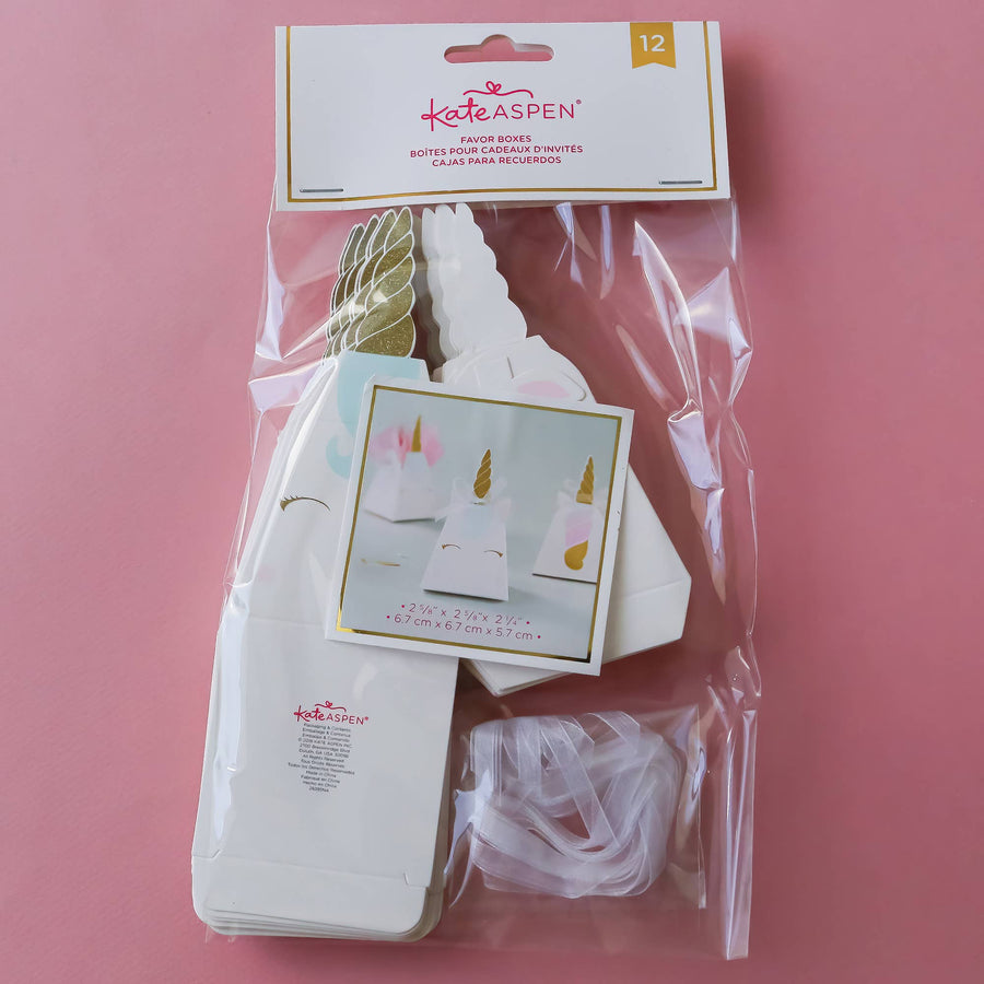 Unicorn Favor Box