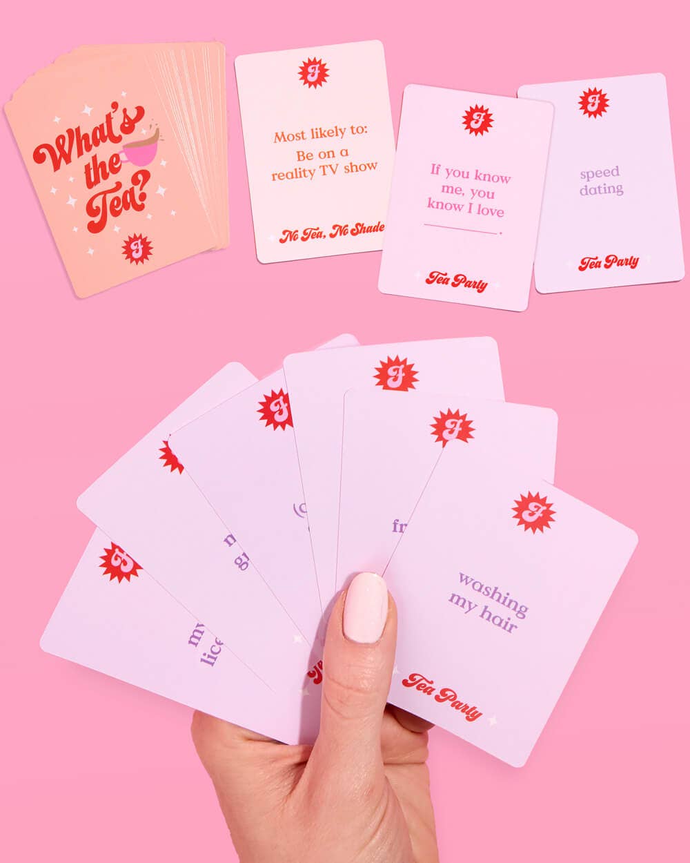 What's the Tea? Game - group card game