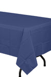 Navy Blue Plastic Tablecloth