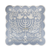 Floral Menorah Plate