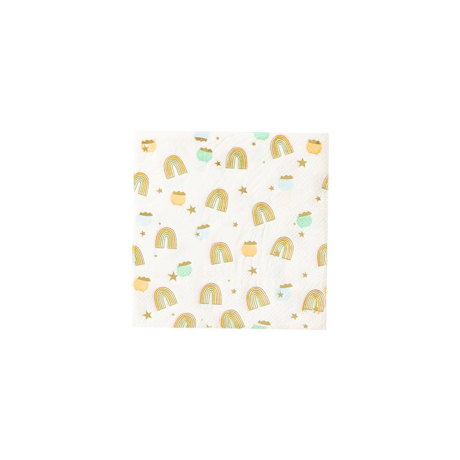 Foiled Pastel Rainbow Napkin