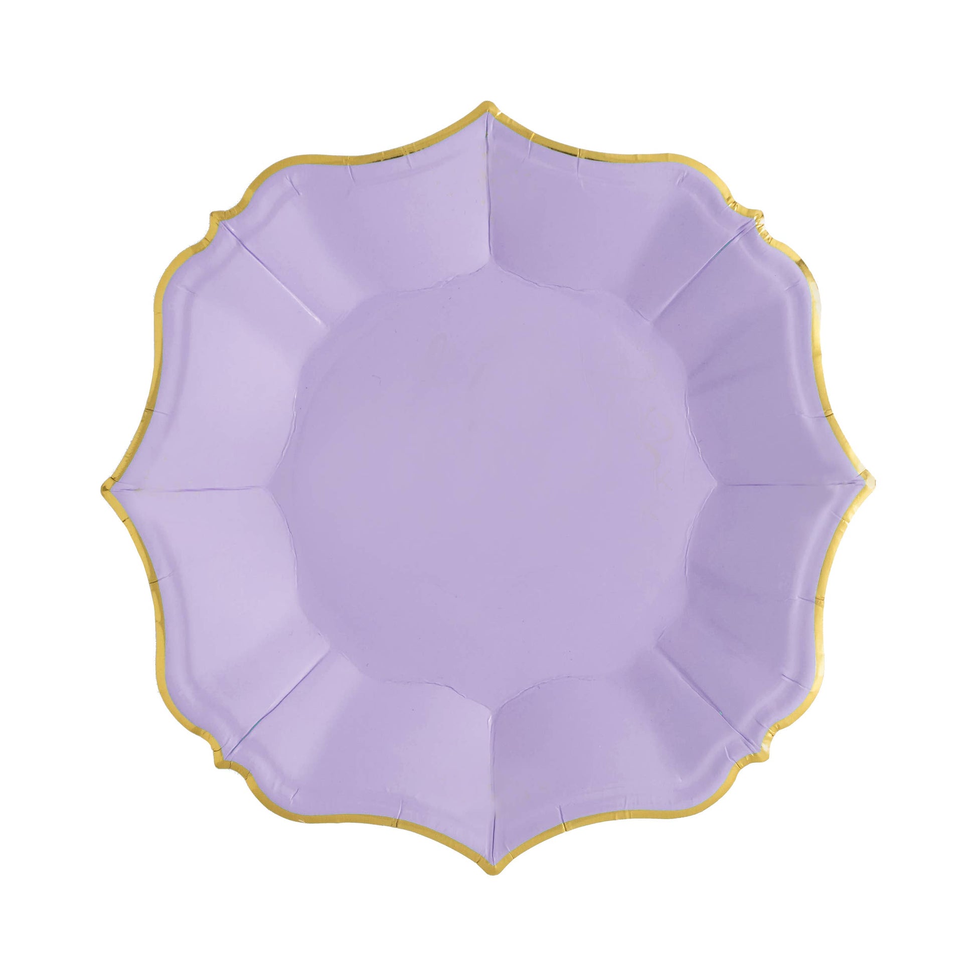 8 Lilac Dessert Plates