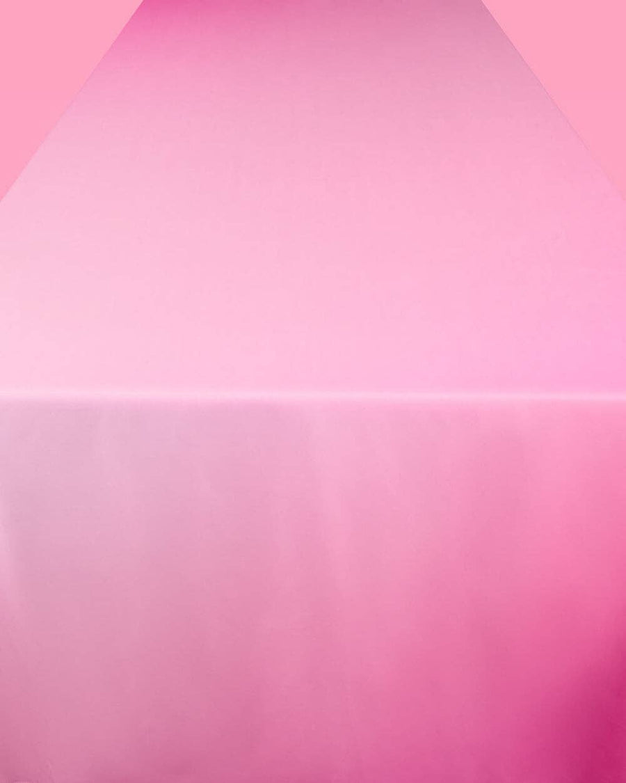Pink Gradient Tablecloth, Birthday Party, Bachelorette, Baby