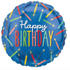 Happy Birthday Candles Balloon