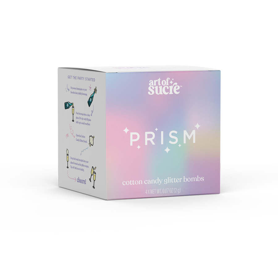 Prism Glitter Bombs - Cotton Candy