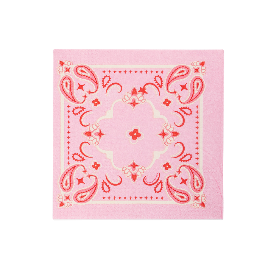 Bandana Paper Cocktail Napkin