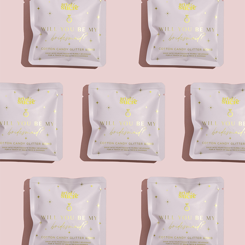 Will You Be My Bridesmaid? Glitter Bombs
