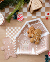 Gingerbread Checked Napkin