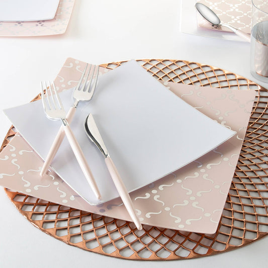 Blush Silver Cutlery Set