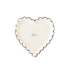 Scalloped Heart Paper Plate