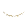 Gold Glitter Bow Banner