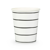 Frenchie Striped Ink 9 oz Cups - 8 Pk.