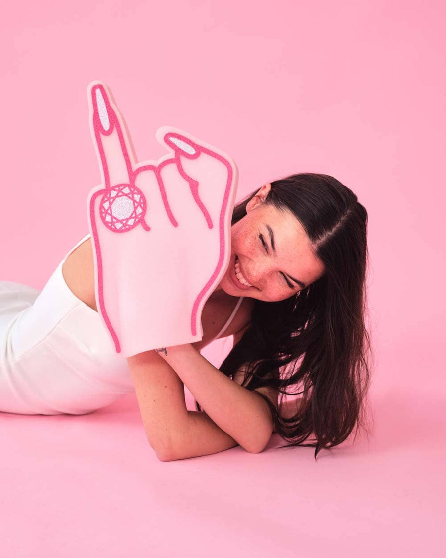 Party Foam Ring Finger Decor