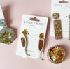 Cheers! Gold Champagne Earring